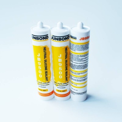 China Factory Junbond Excellent Weathering Ability Glass Cement Glue Silicone Sealant